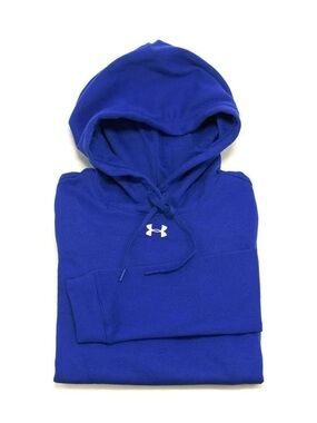 Under Armour Bright Blue Pullover Hoodie with Chest Logo